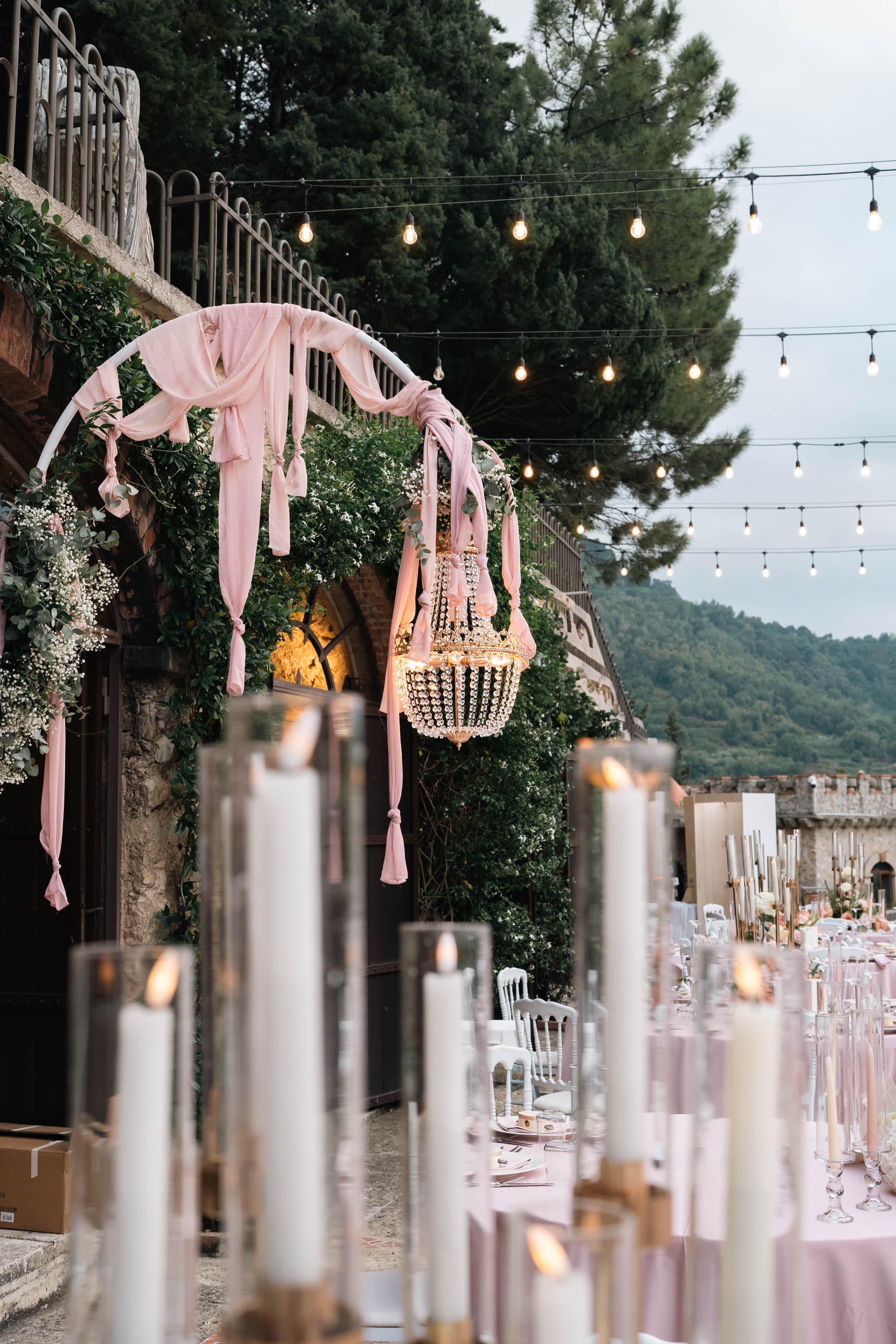 Content creation fotografica eventi Messina - allestimento