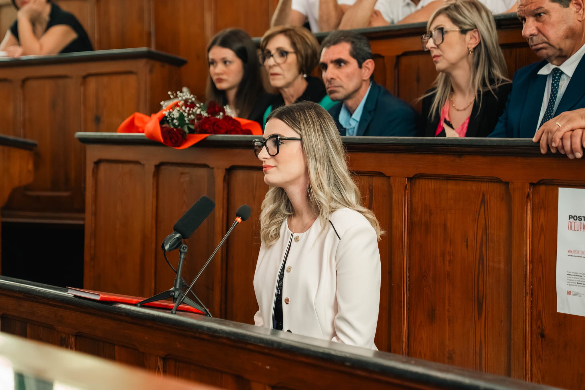 Fotografia laurea a Messina - Flavia dopo la cerimonia