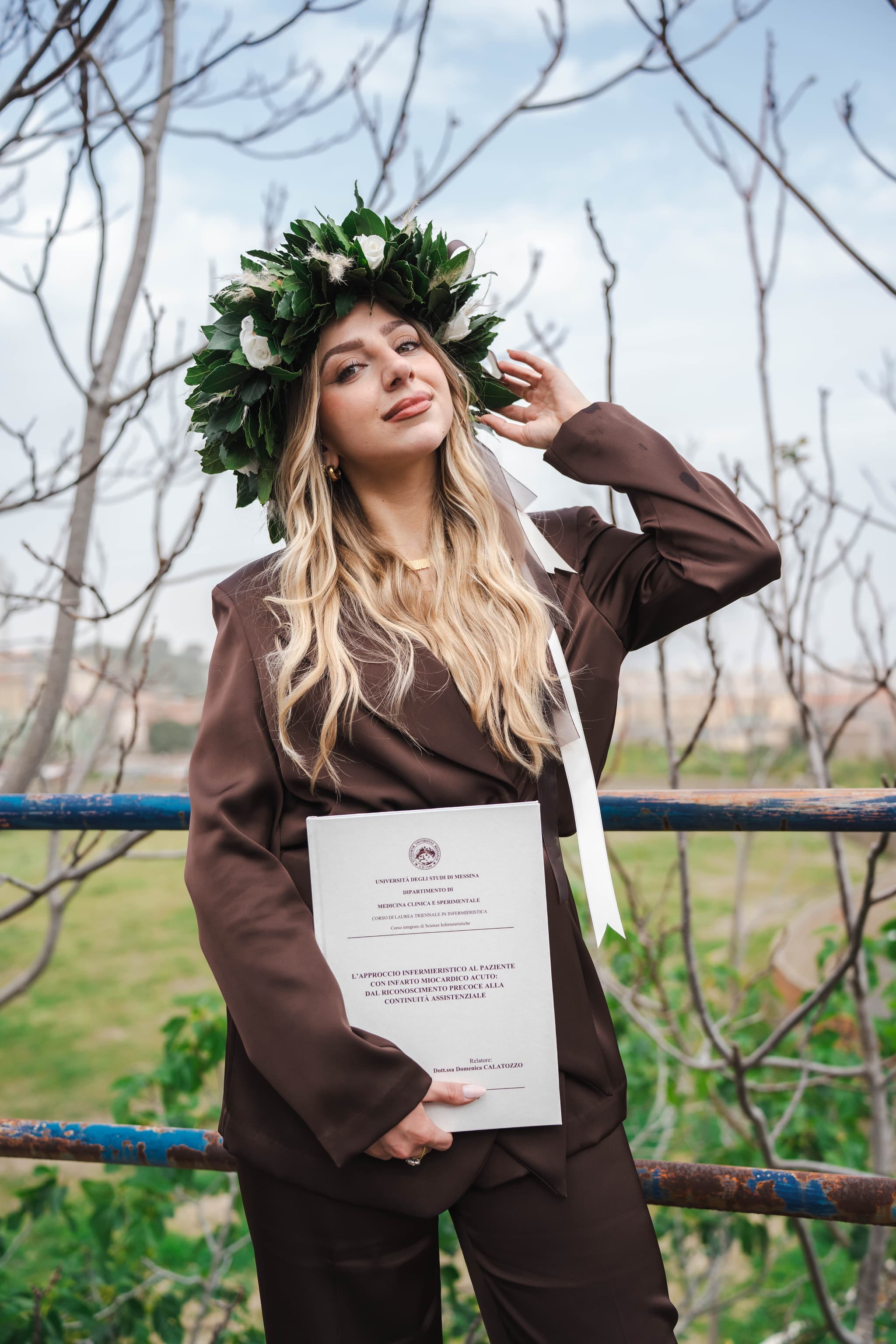 Sessione laurea emozionale a Messina, Sicilia - Giuliana