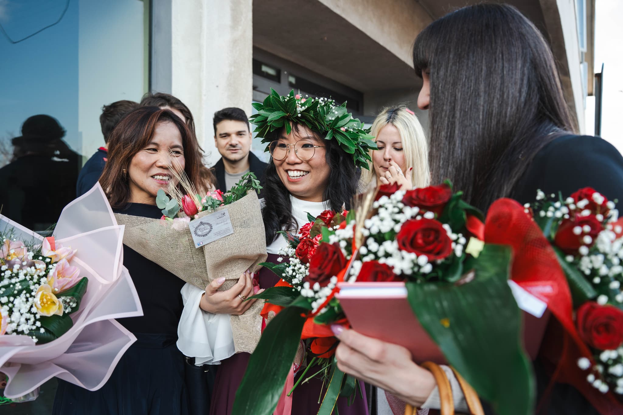 Ritratto laureanda a Messina - Kelly in abito elegante