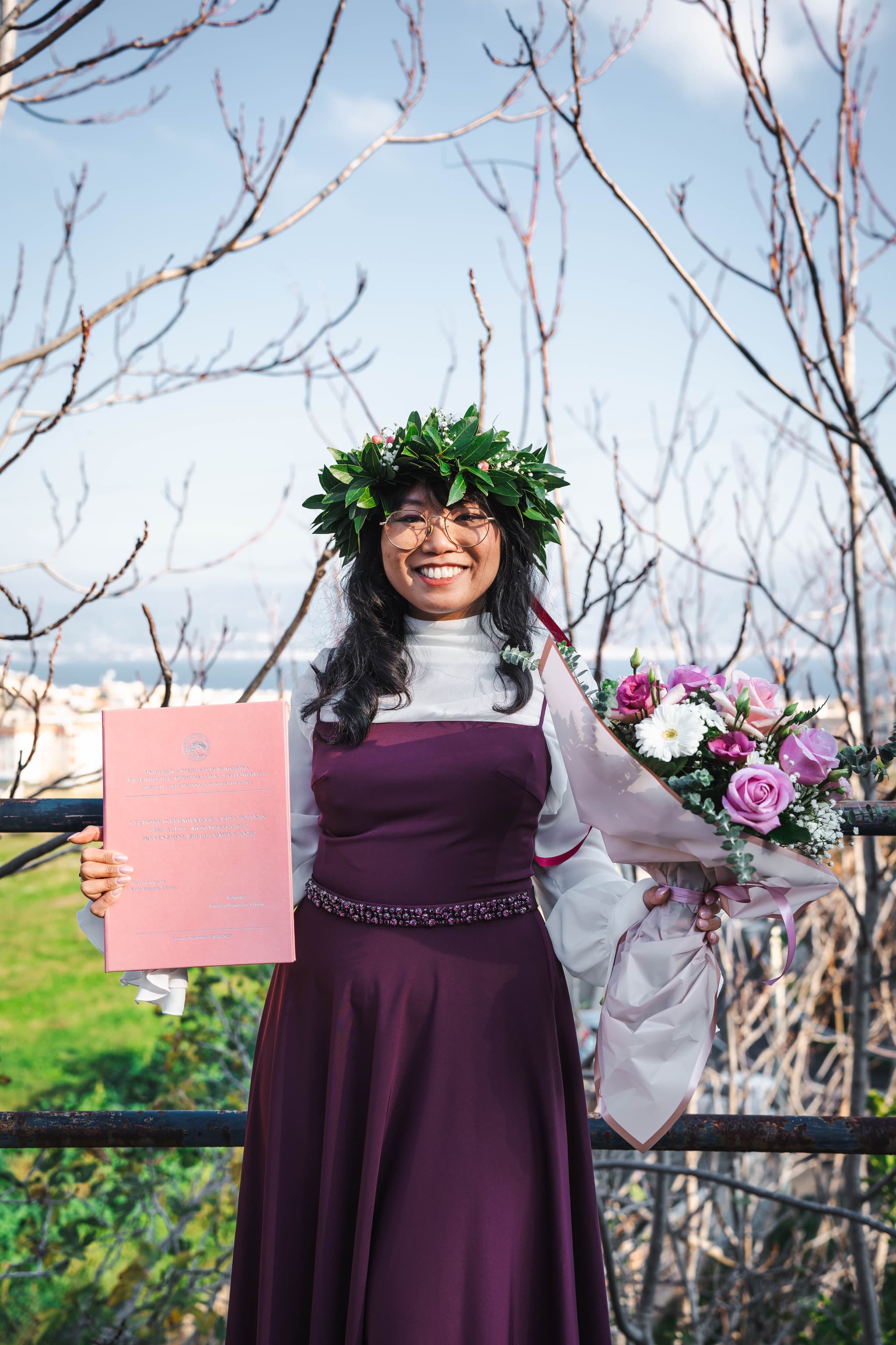 Sessione fotografica laurea in location Messina