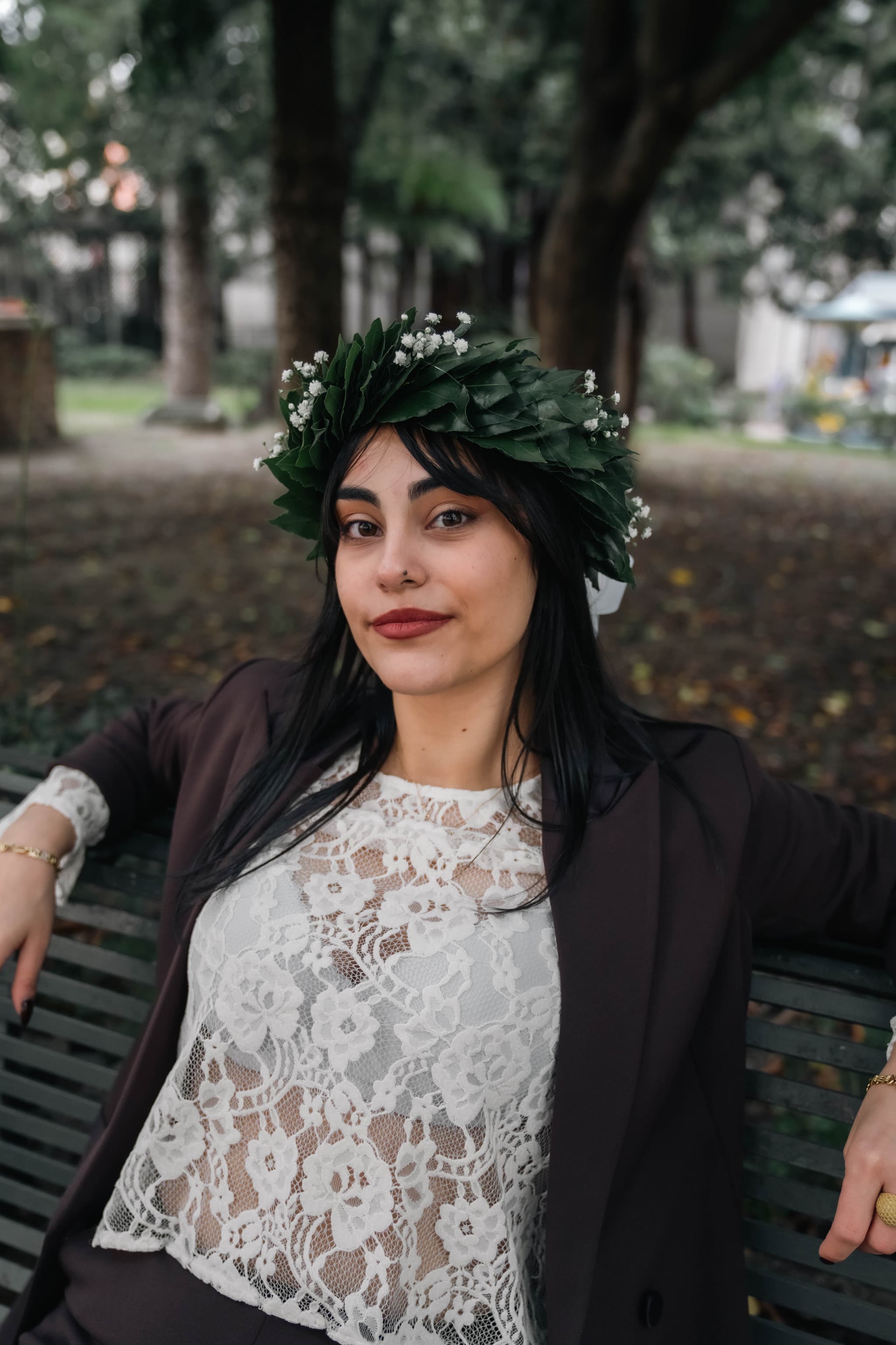 Fotografia laurea naturale e sorridente a Messina