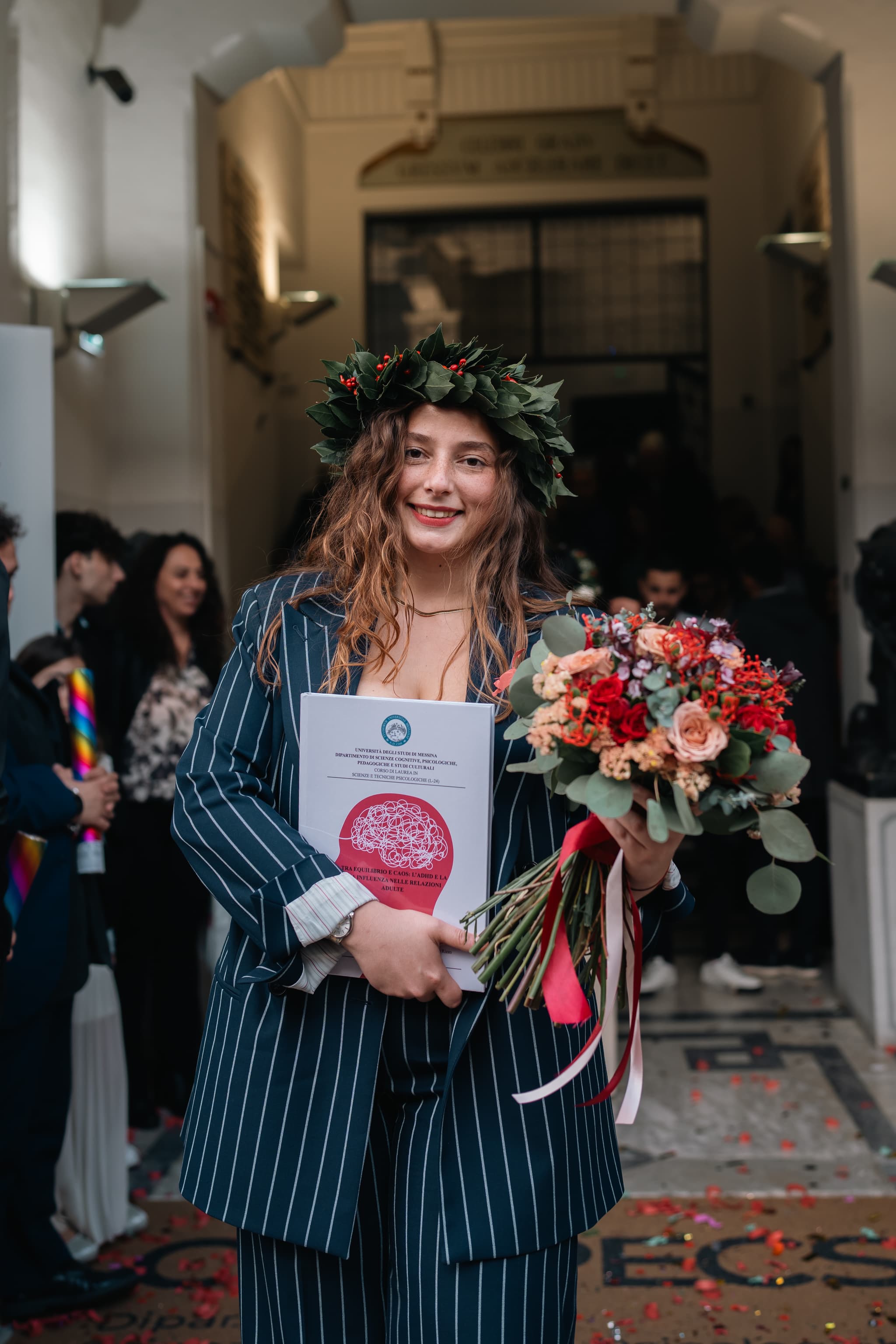 Ritratto laureanda a Messina, fotografia naturale