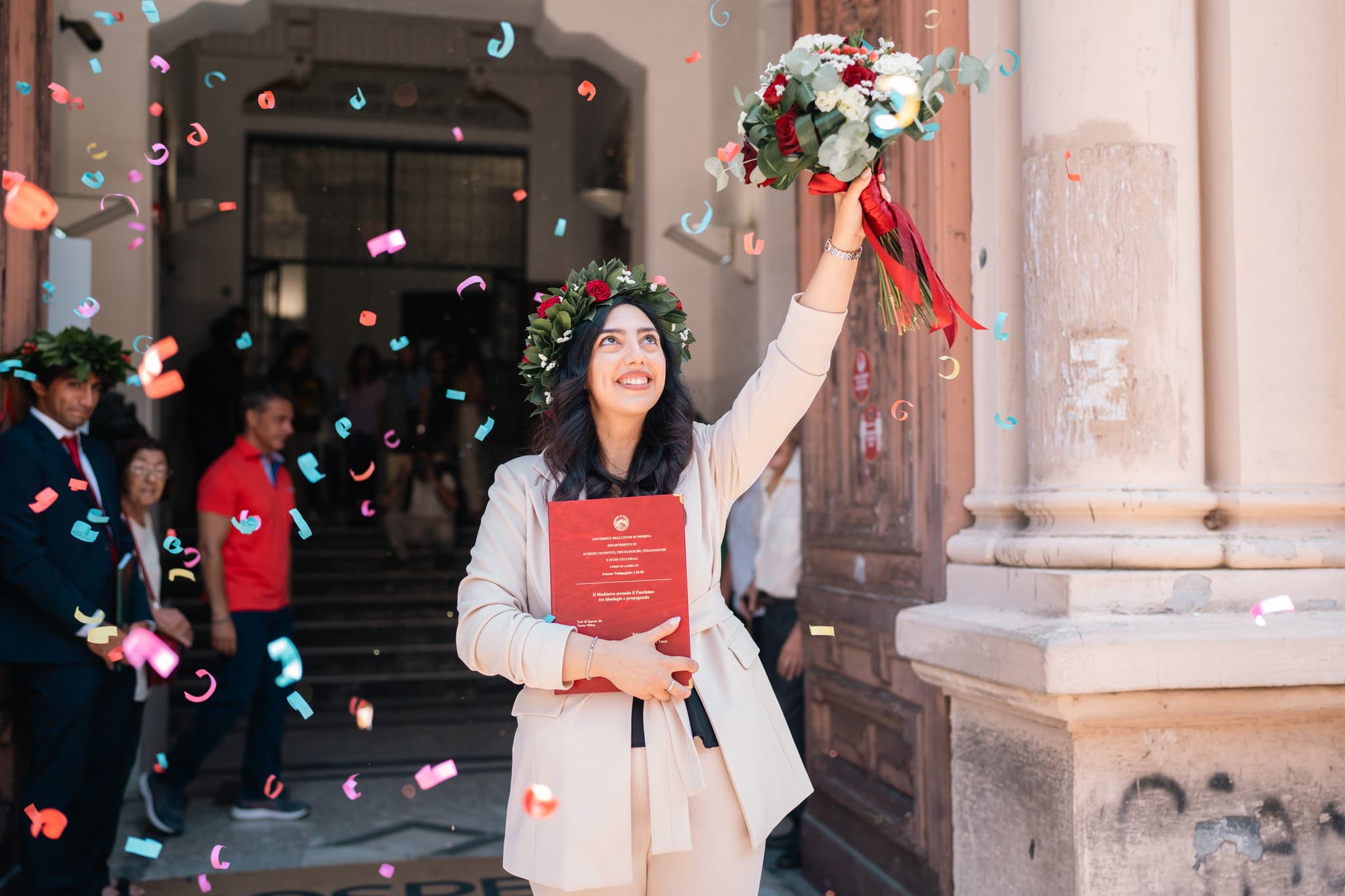 Fotografa lauree Messina - Ylenia alla laurea