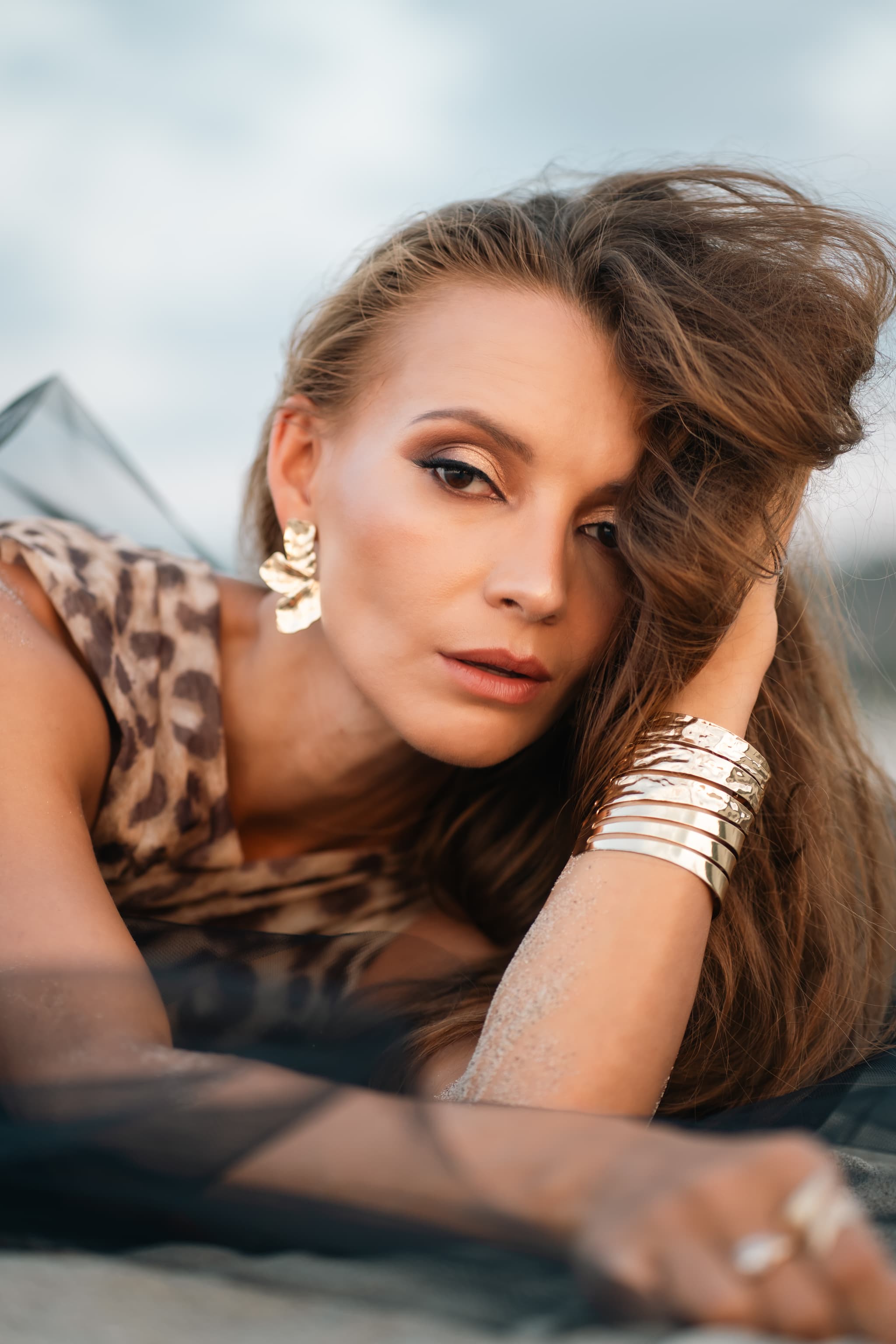 Shooting emozionale a Messina - posa spontanea Anna