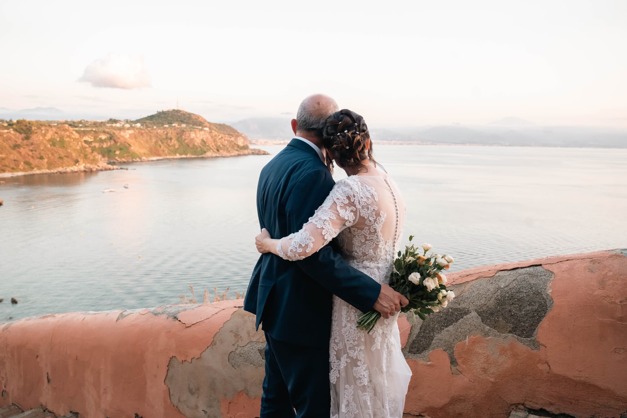 Fotografa matrimoni Messina - sposi al ricevimento nuziale