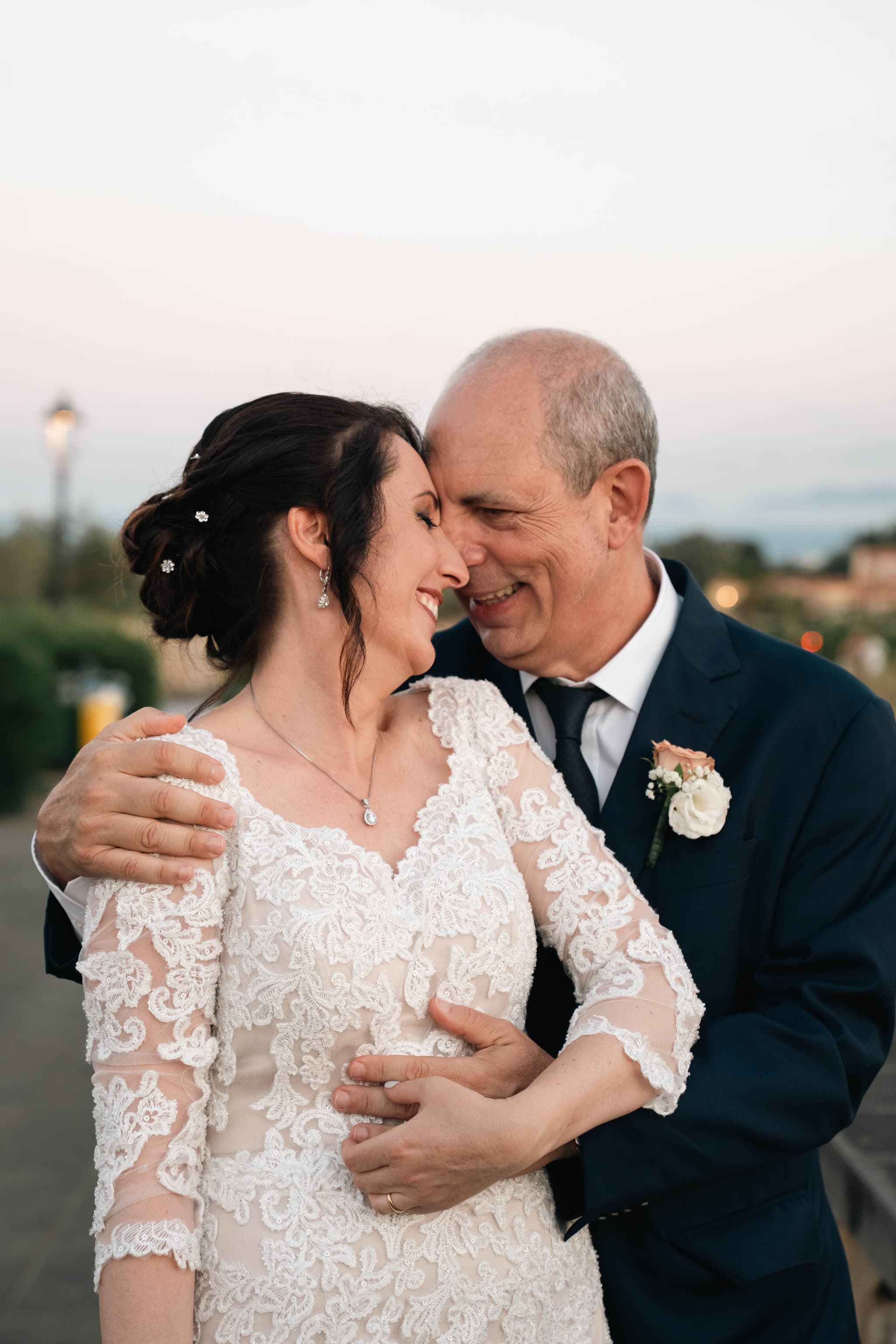 Fotografa matrimoni Sicilia - ritratto romantico degli sposi