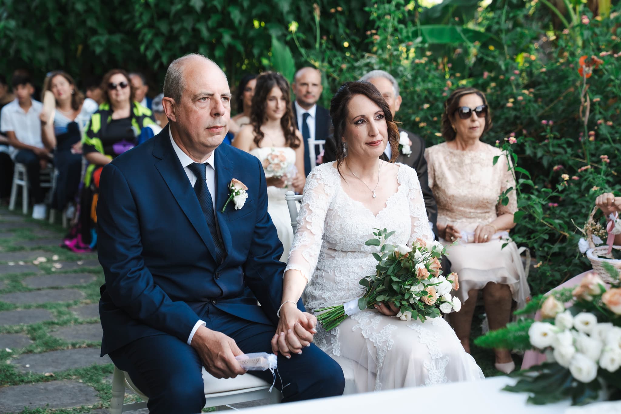 Reportage matrimoniale Messina - sguardi d'amore tra gli sposi